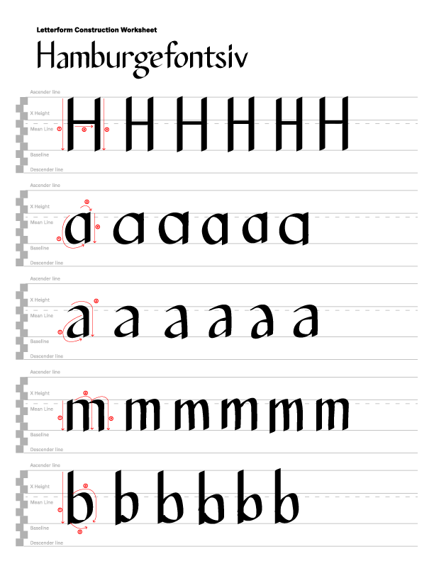 Lettering practice 1