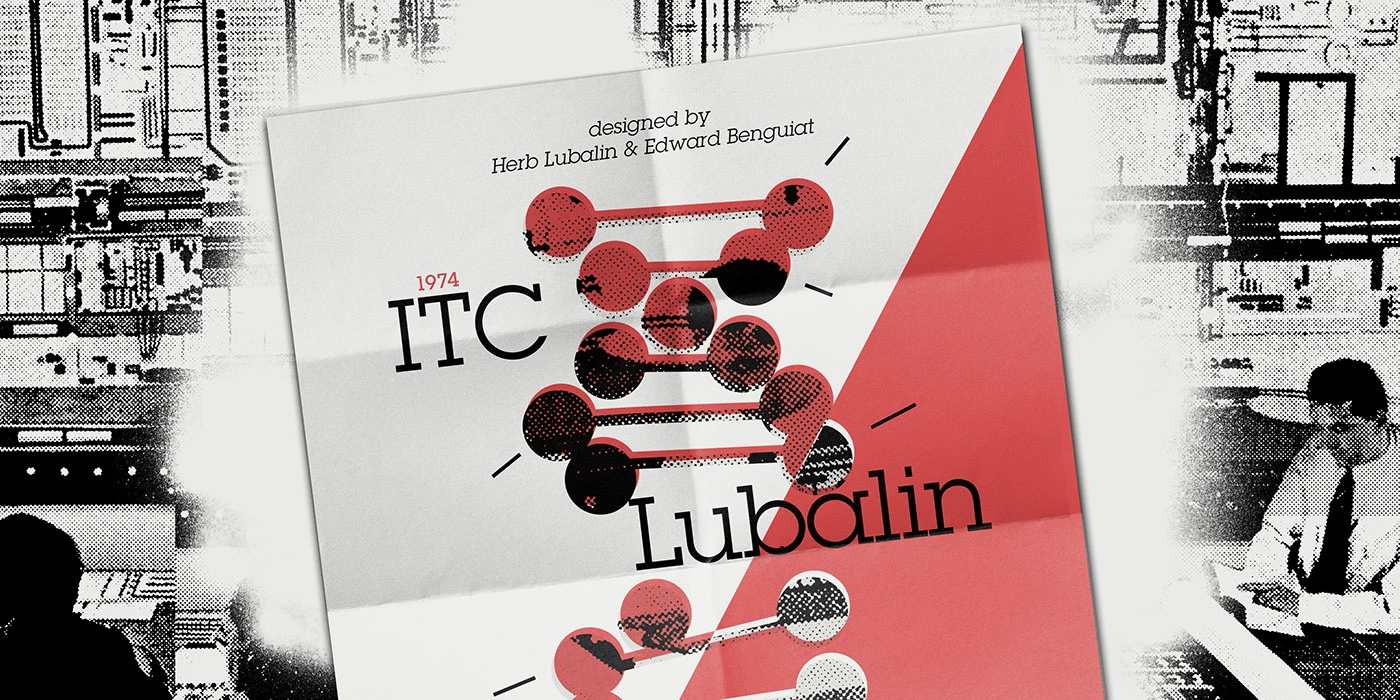Lubalin Graph specimen sheet, full alphabet in heavy weight
